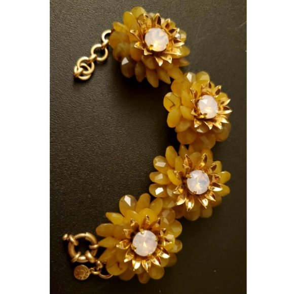 J. Crew Chunky Floral Bracelet - Picture 3 of 5